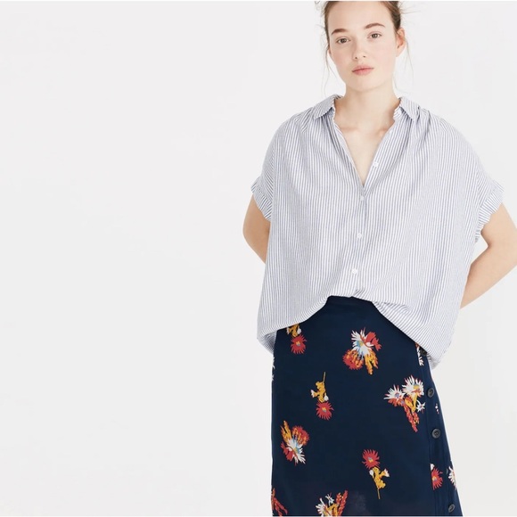 Madewell Tops - Madewell Central Shirt in Benton Stripe